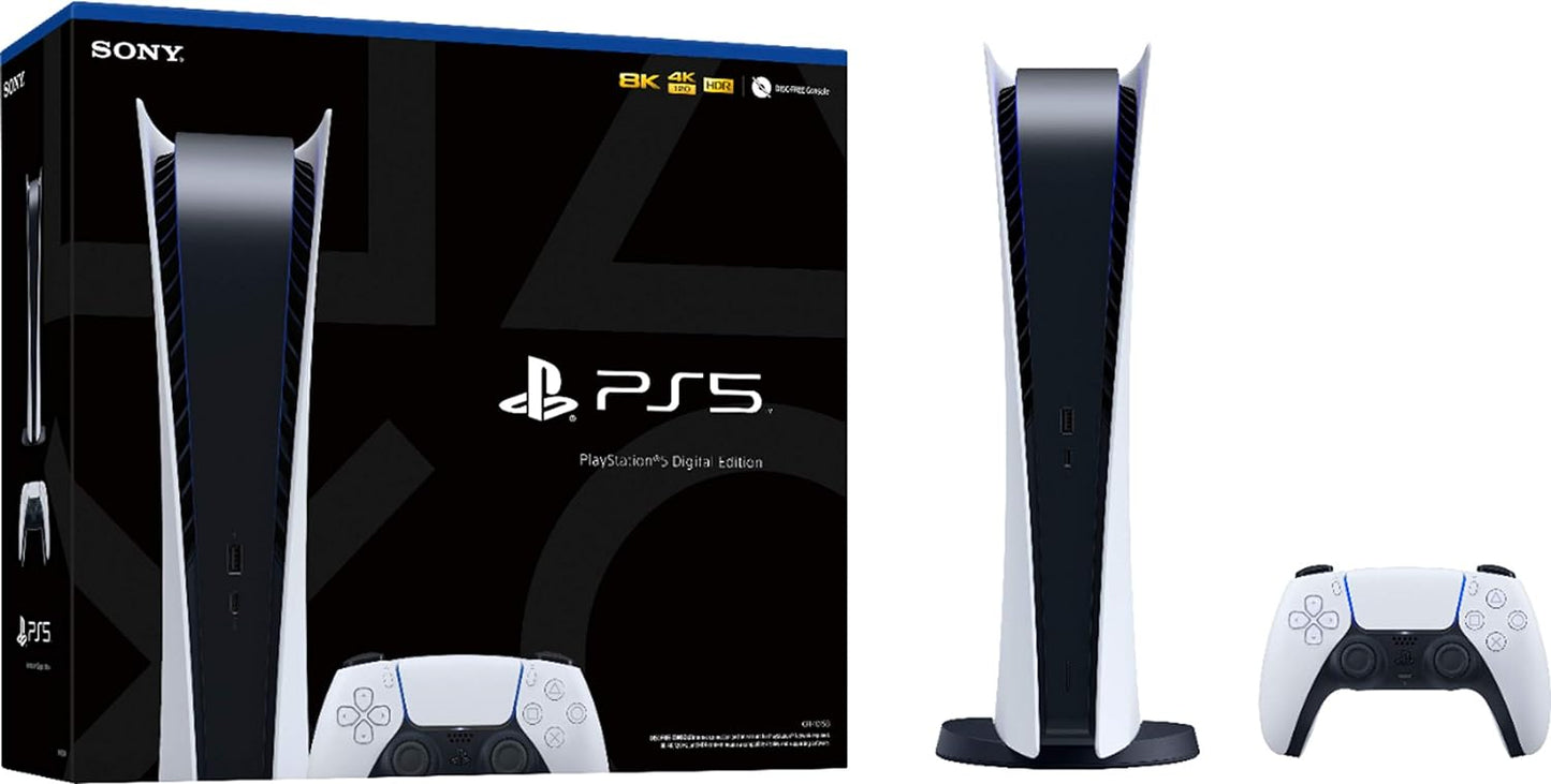 Next-Gen Fun: PS5 Digital (Disc-Free) Renewed