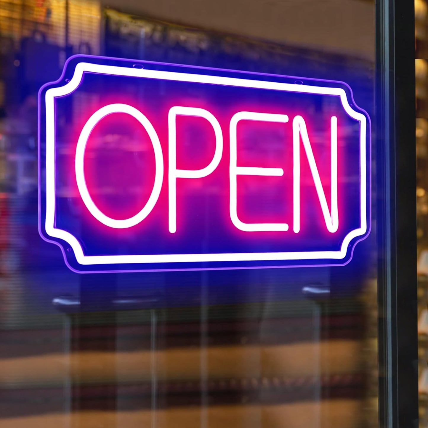Light Up Your Business with LED Neon Open Sign for Storefront