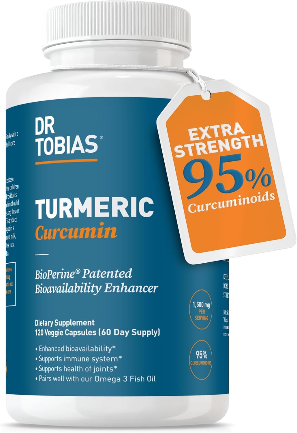 Dr. Tobias Turmeric Curcumin 1500mg Extra Strength Review