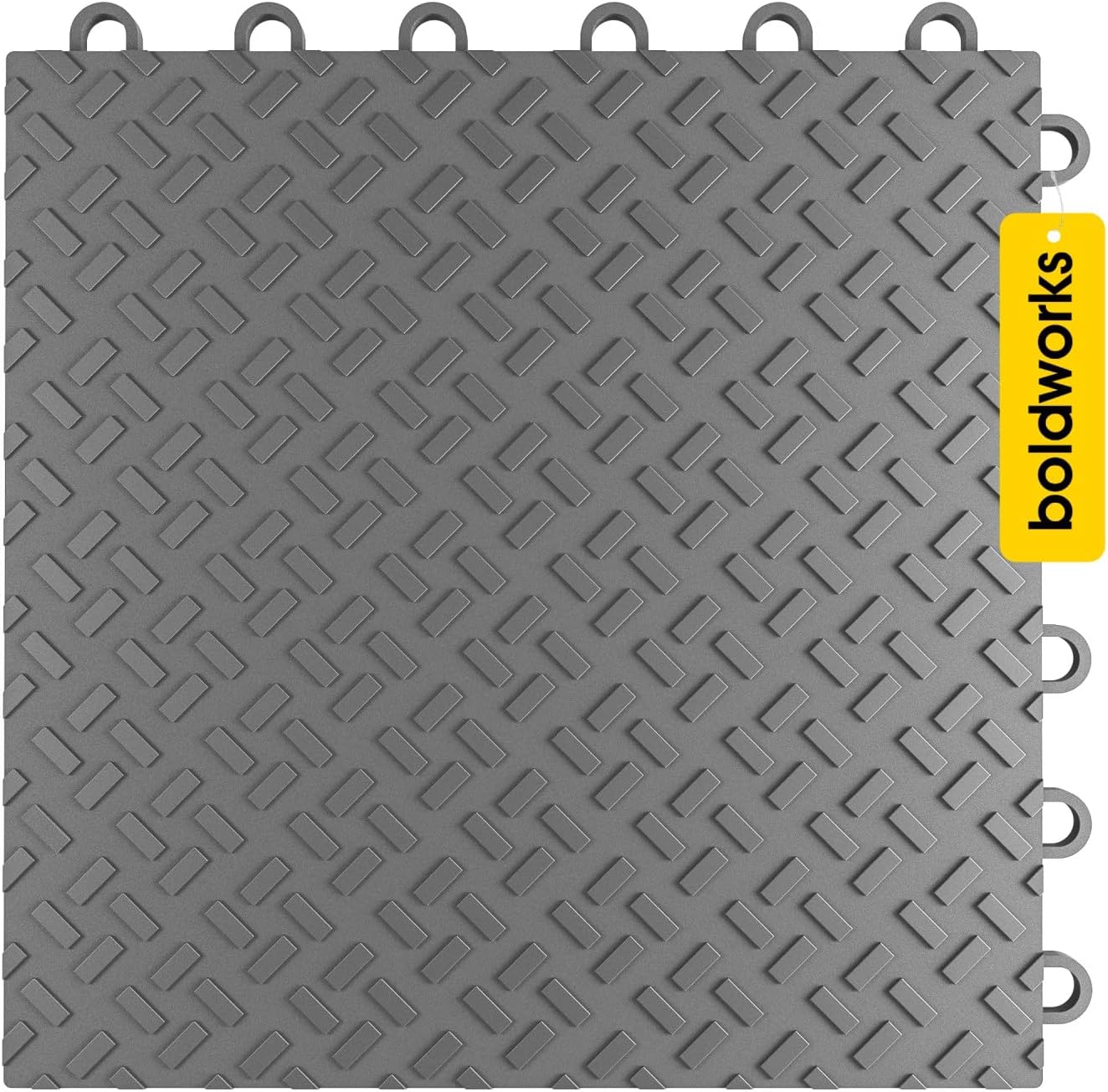 Interlocking Garage Floor Tiles Pack of 48 for Durable Flooring