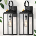 Yolsunes 19in Large Dusk to Dawn Outdoor Lighting 2 Pack
