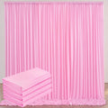10ft x 20ft Baby Pink Backdrop Curtain Panels for Parties - Soft