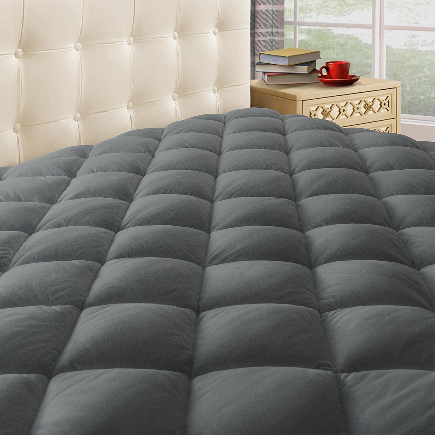 Taupiri King Quilted Mattress Pad Cover for Ultimate Comfort