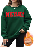 Christmas Sweatshirts Hoodies Merry Sweaters - Sherpa Lined Comfort