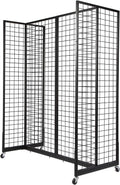 Grid Gondola Unit 4pcs 2ft x 5ft Grid Wall Panels - Portable Display