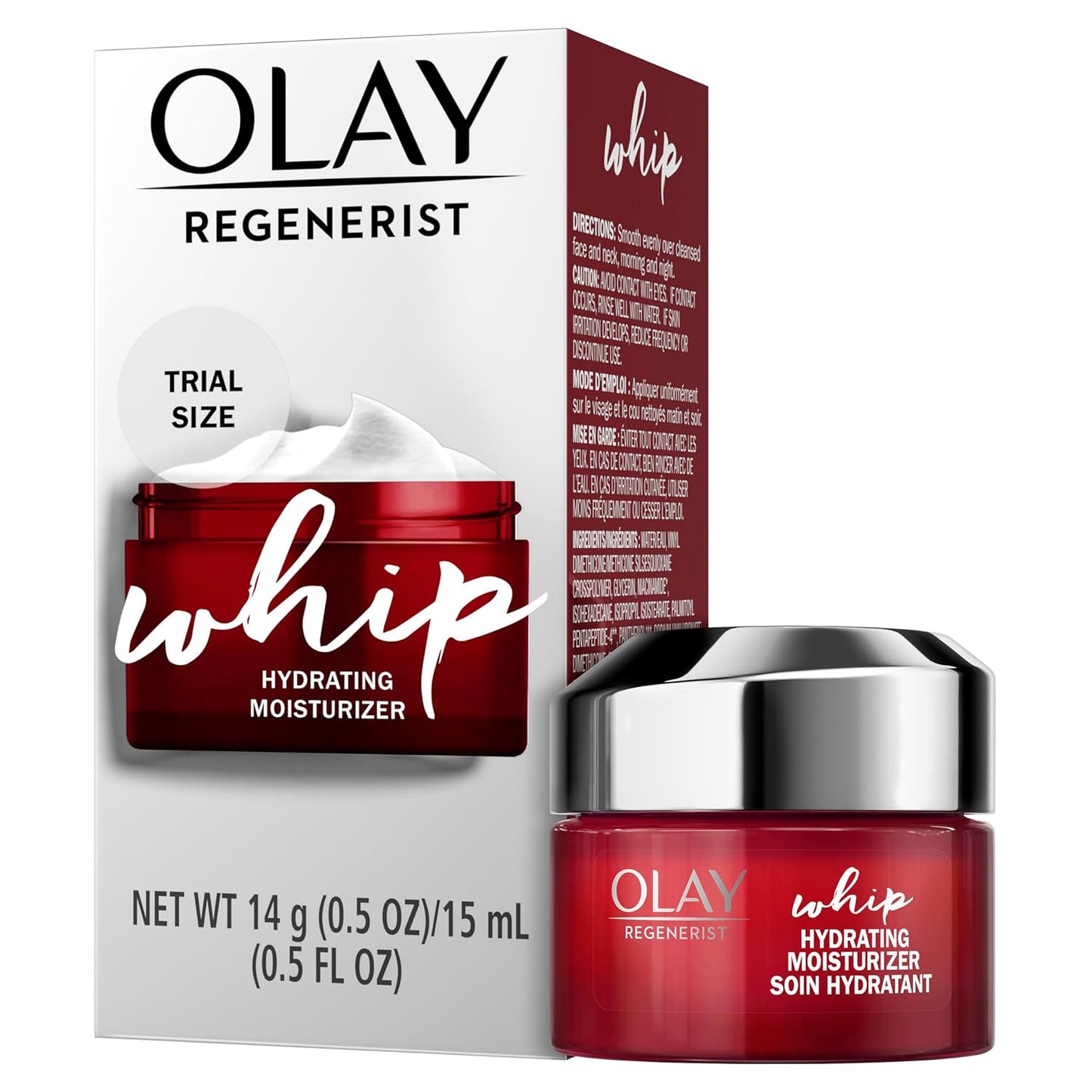 Olay Regenerist Whip Moisturizer - Youthful Glow in 0.5 Oz