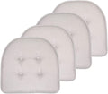 Sweet Home Collection Chair Cushion Memory Foam Pads U-Shaped 17in x