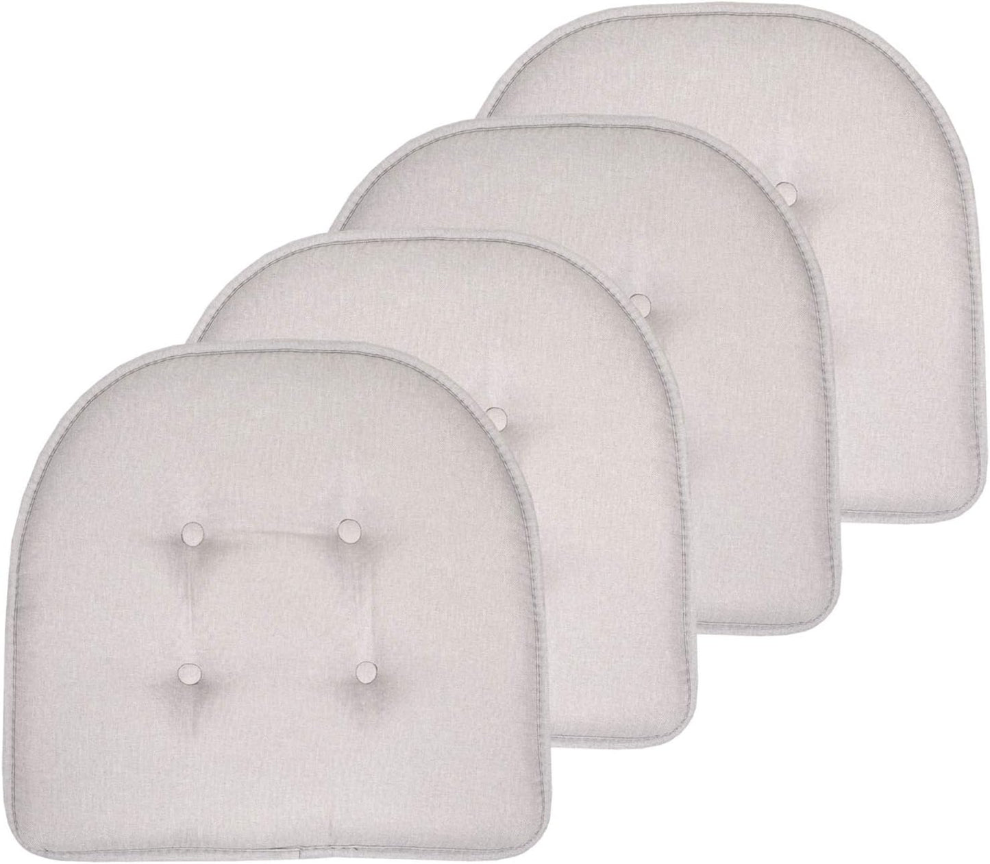 Sweet Home Collection Memory Foam Chair Cushion Pads for Comfort