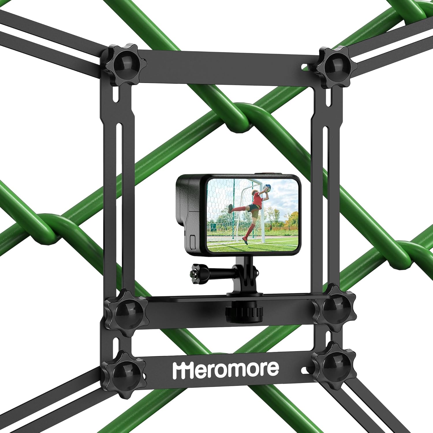 Meromore Fence Mount - Record Sports with Ease!