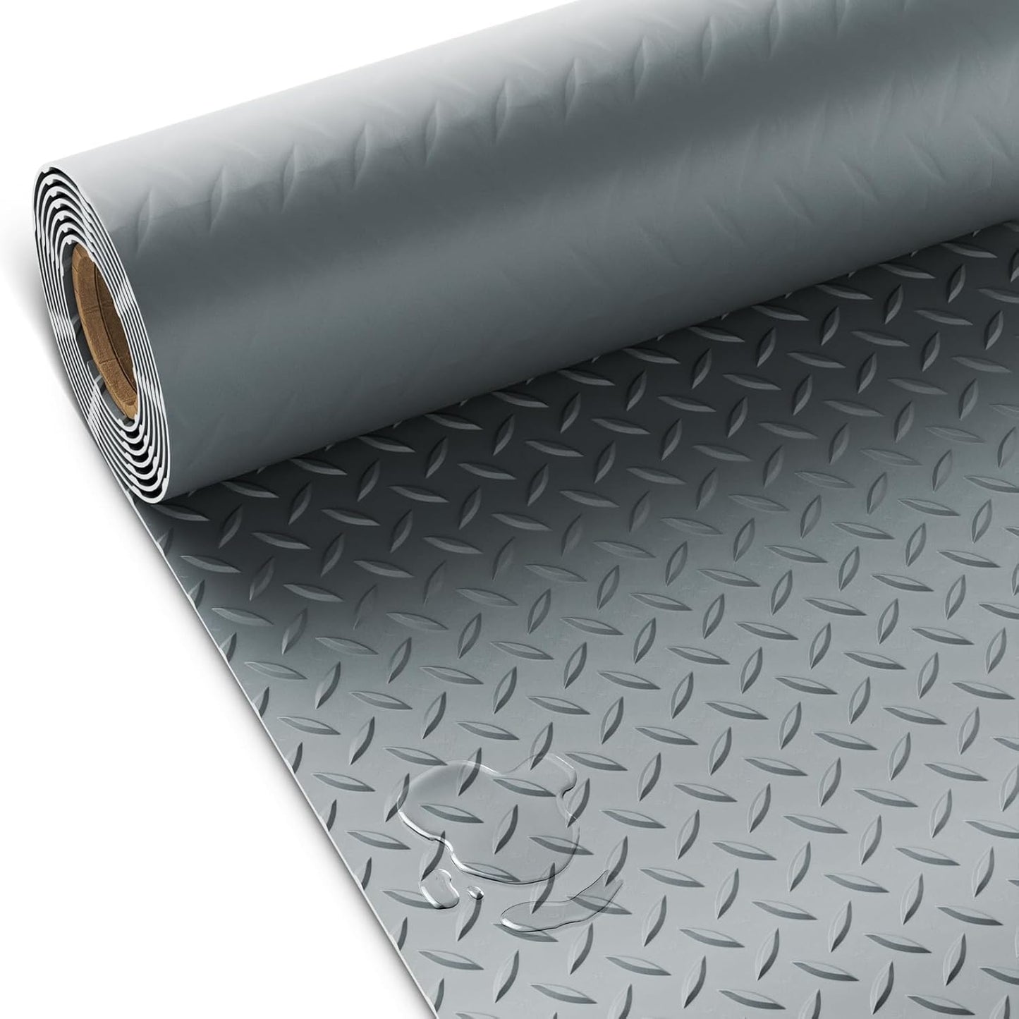 TRIPOWER Heavy-Duty PVC Garage Floor Mats for Ultimate Protection