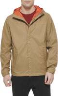 Men's Lightweight Waterproof Hooded Jacket - Breathable, Packable