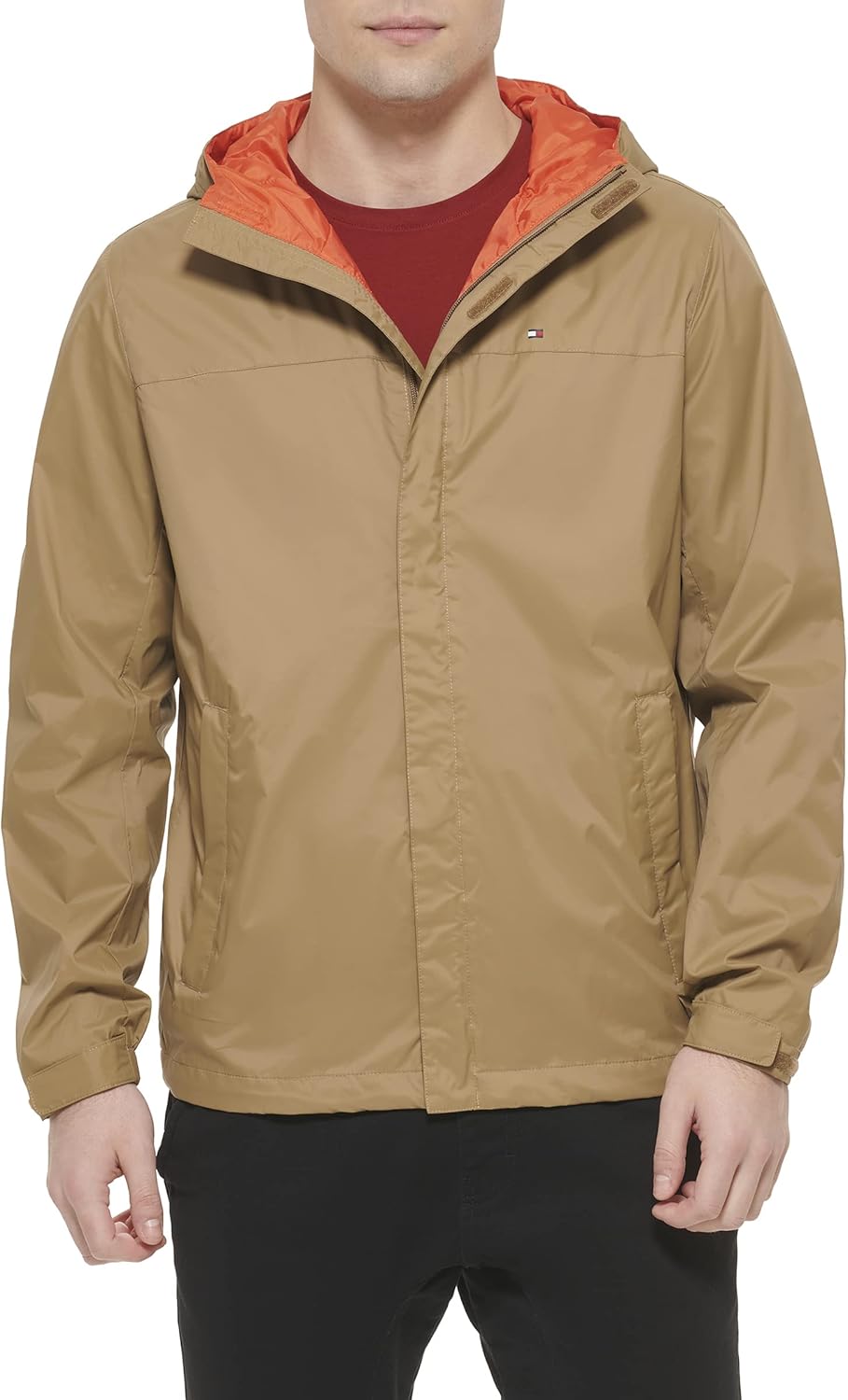 Tommy Hilfiger Men's Lightweight Waterproof Hooded Jacket Review