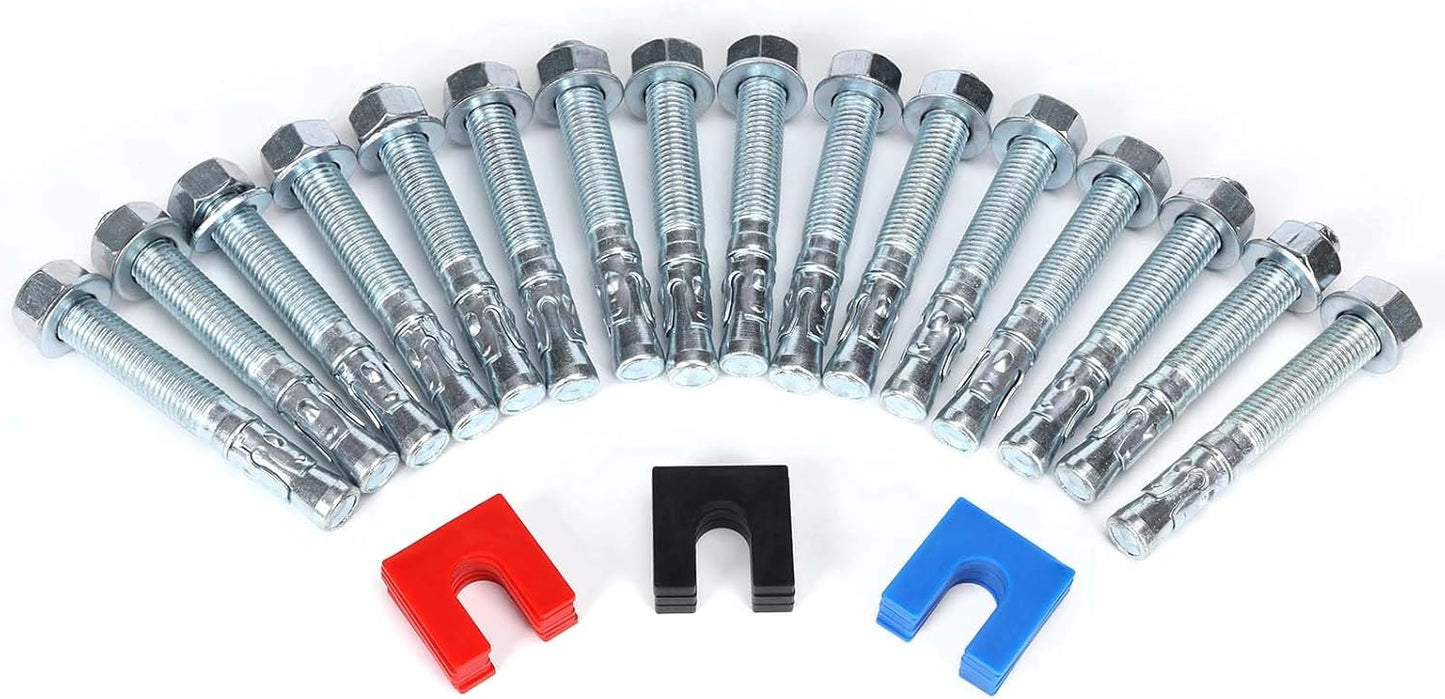52 Pcs Car Lift Install Kit for Precise Leveling Installation