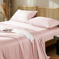 1000 Thread Count Egyptian Cotton King Sheet Set - Pink King Size
