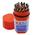 HIGHFIRE 29 Piece HSS Stepped Point Drill Bit Set 1/16ft-1/2ft - Fast