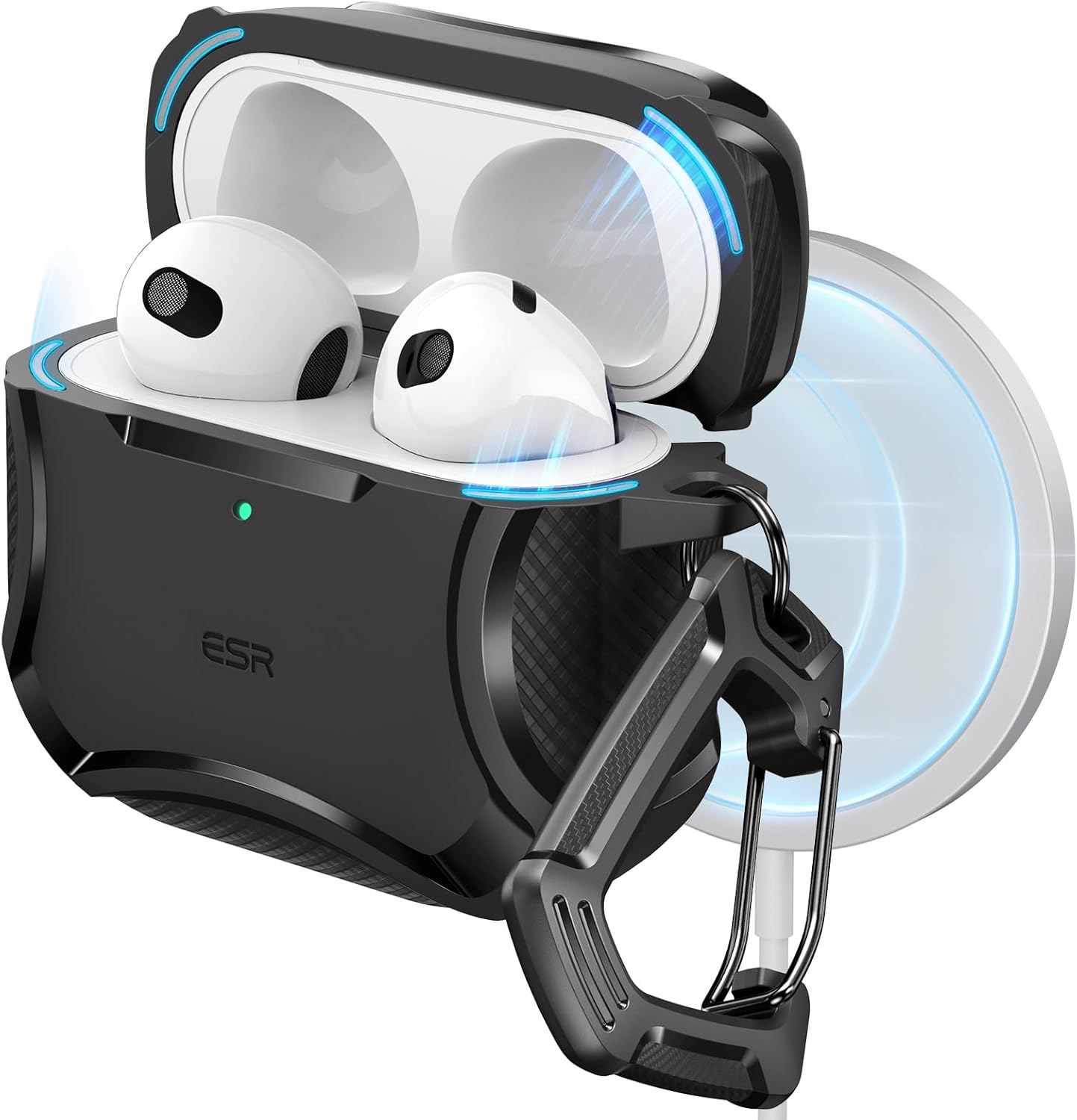 ESR AirPods 4 Case: MagSafe, Drop Protection, Cyber Series