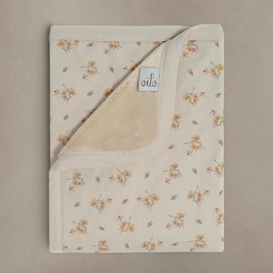 Oilo Baby Blanket - Luxury Plush Chenille & Organic Cotton Jersey