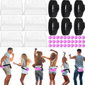 Table Tennis Twerk Game Baby Shower Set - 6 Player Party Kit