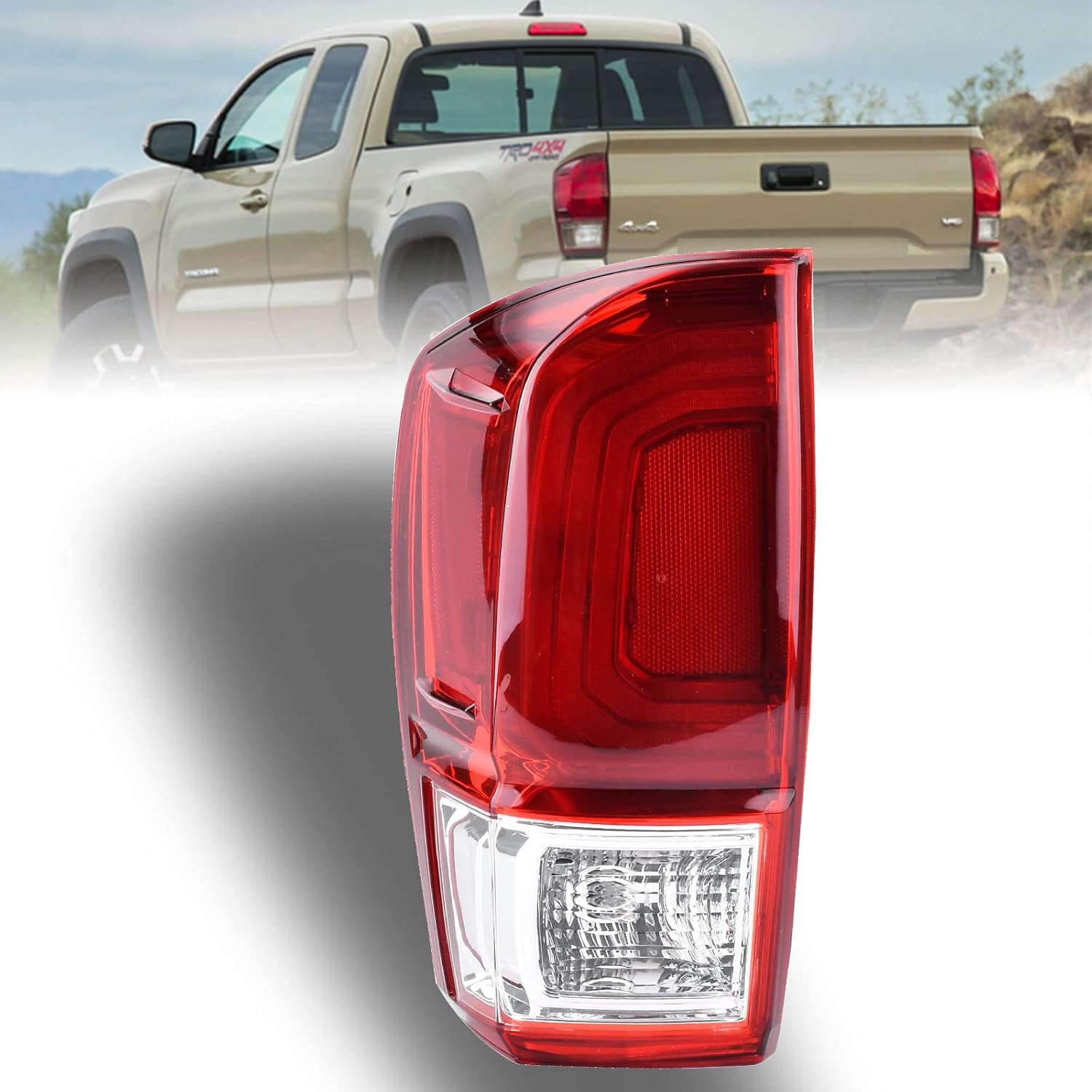 Nakuuly Tail Light Rear Lamp for 2016-2022 Toyota Tacoma