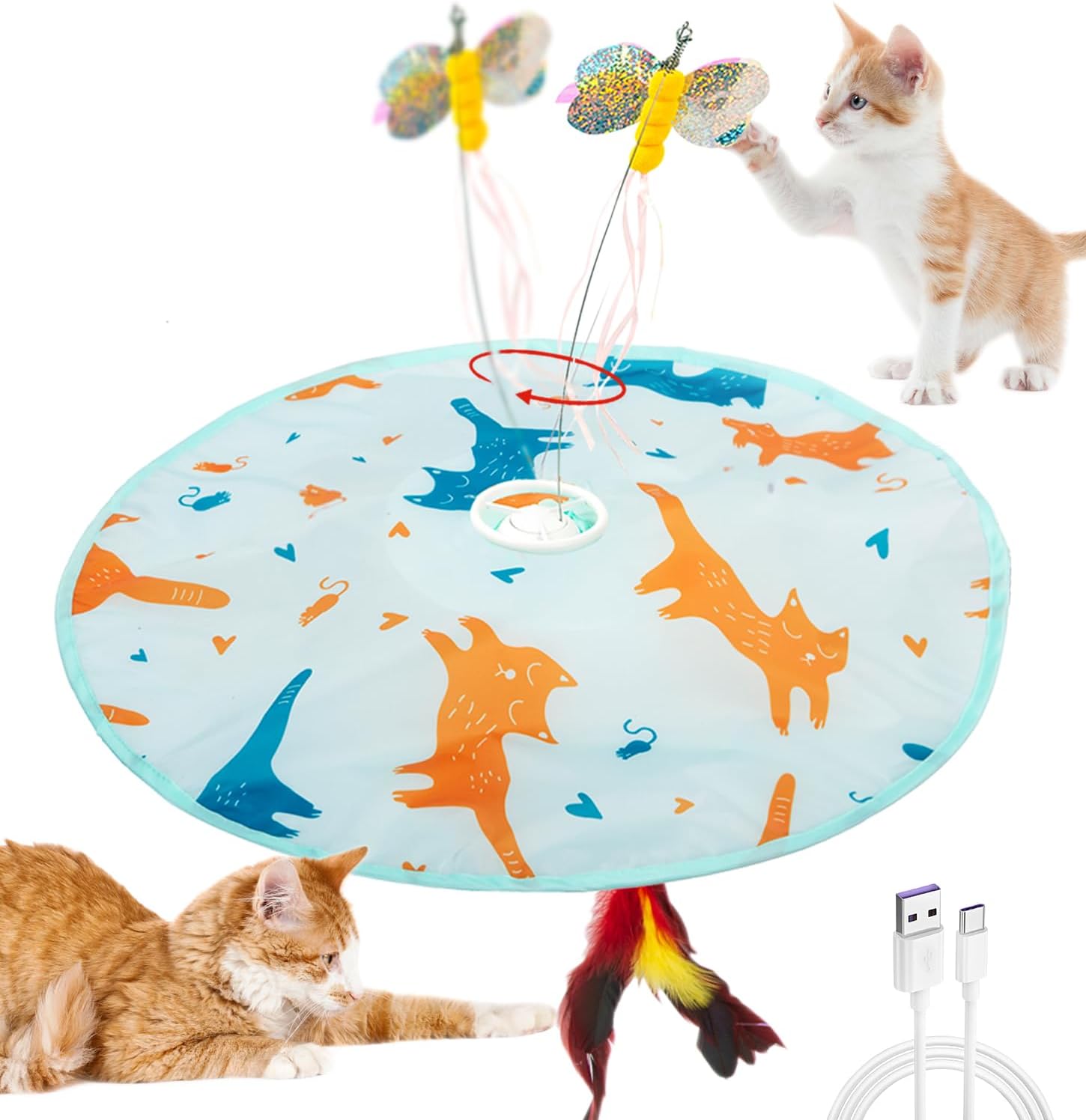 Interactive Cat Toy: Endless Fun for Your Indoor Kitty