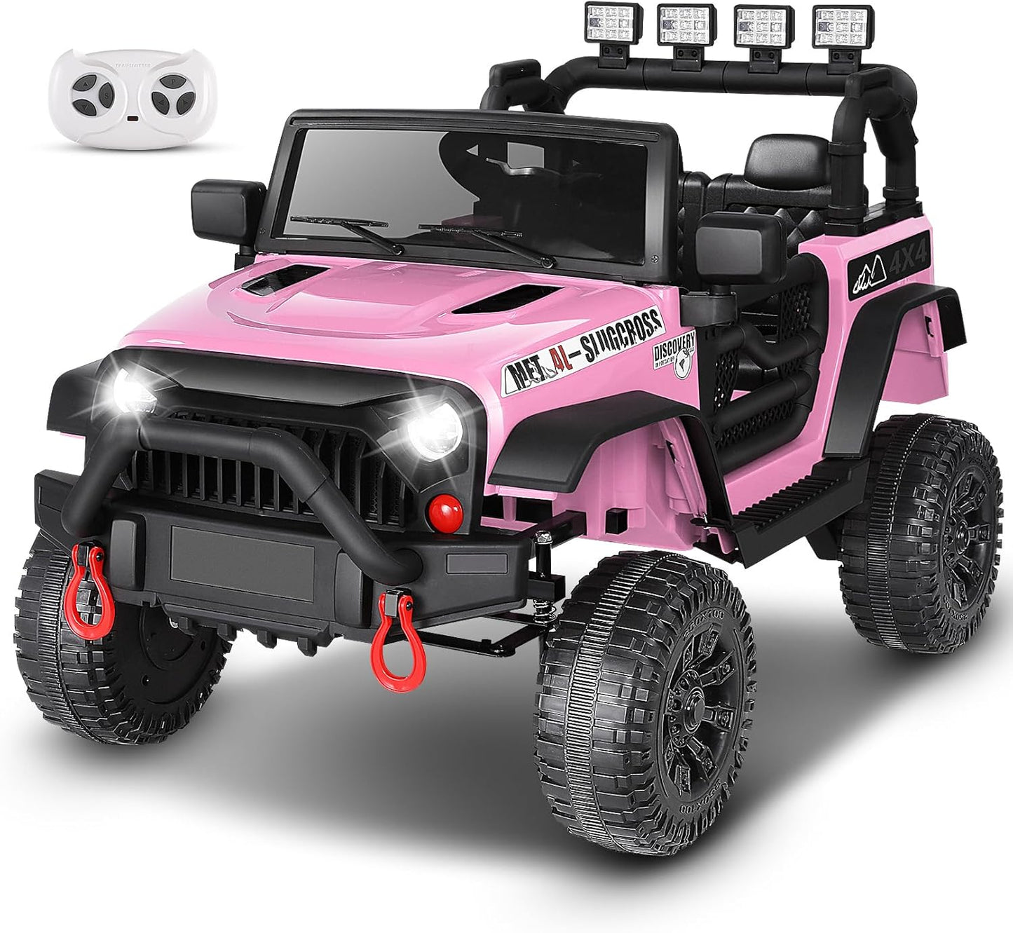 Hikole Kids Electric Cars Ride on Jeeps with Remote Control