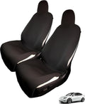 Tesla Model 3/Y Seat Covers Black - Waterproof Neoprene Front Pair