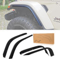 Front & Rear Fender Flares Compatible with 2018-2024 Jeep Wrangler JL