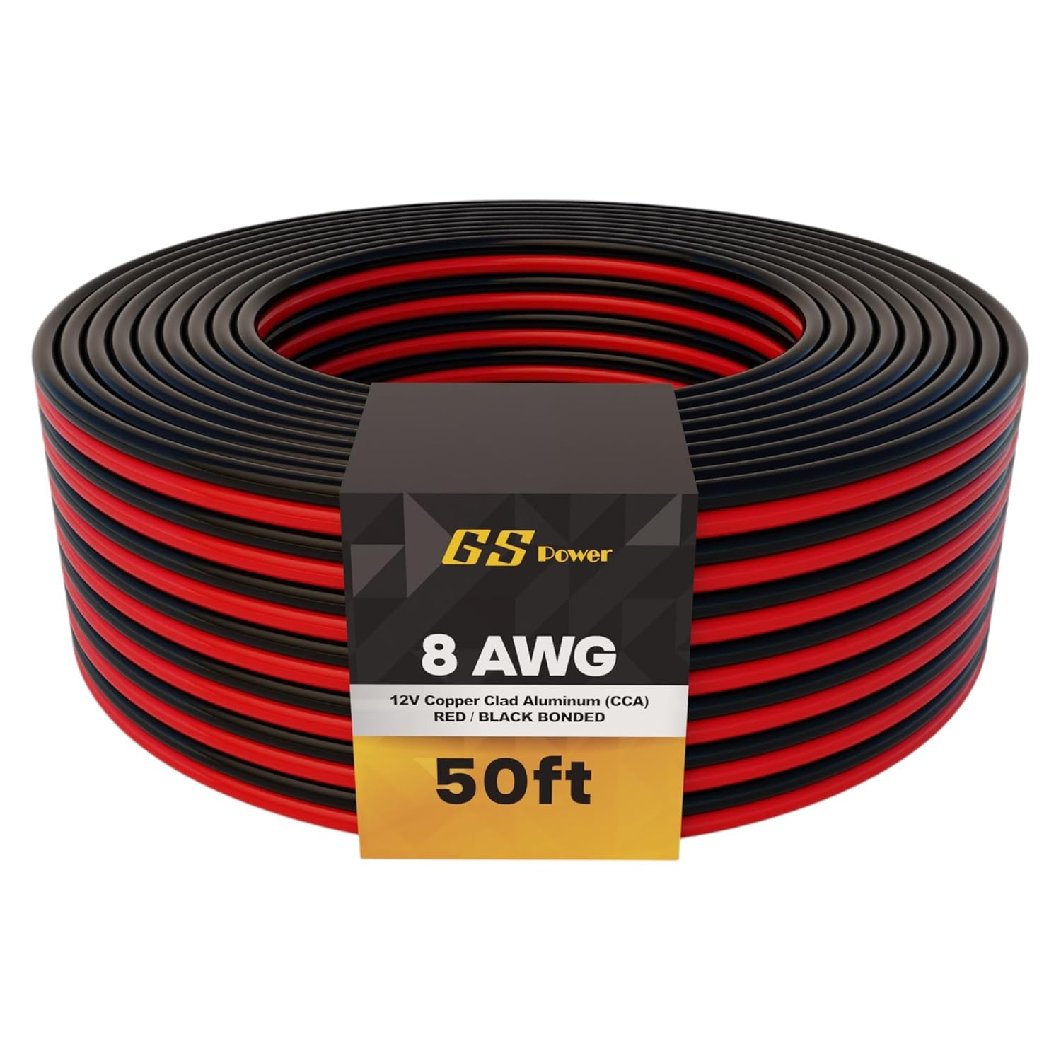 8 Gauge Automotive Wire 100ft CCA for Car Stereo and More
