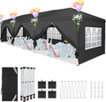 COBIZI 10x30 Pop Up Canopy Tent with 8 Sidewalls - Event Shelter