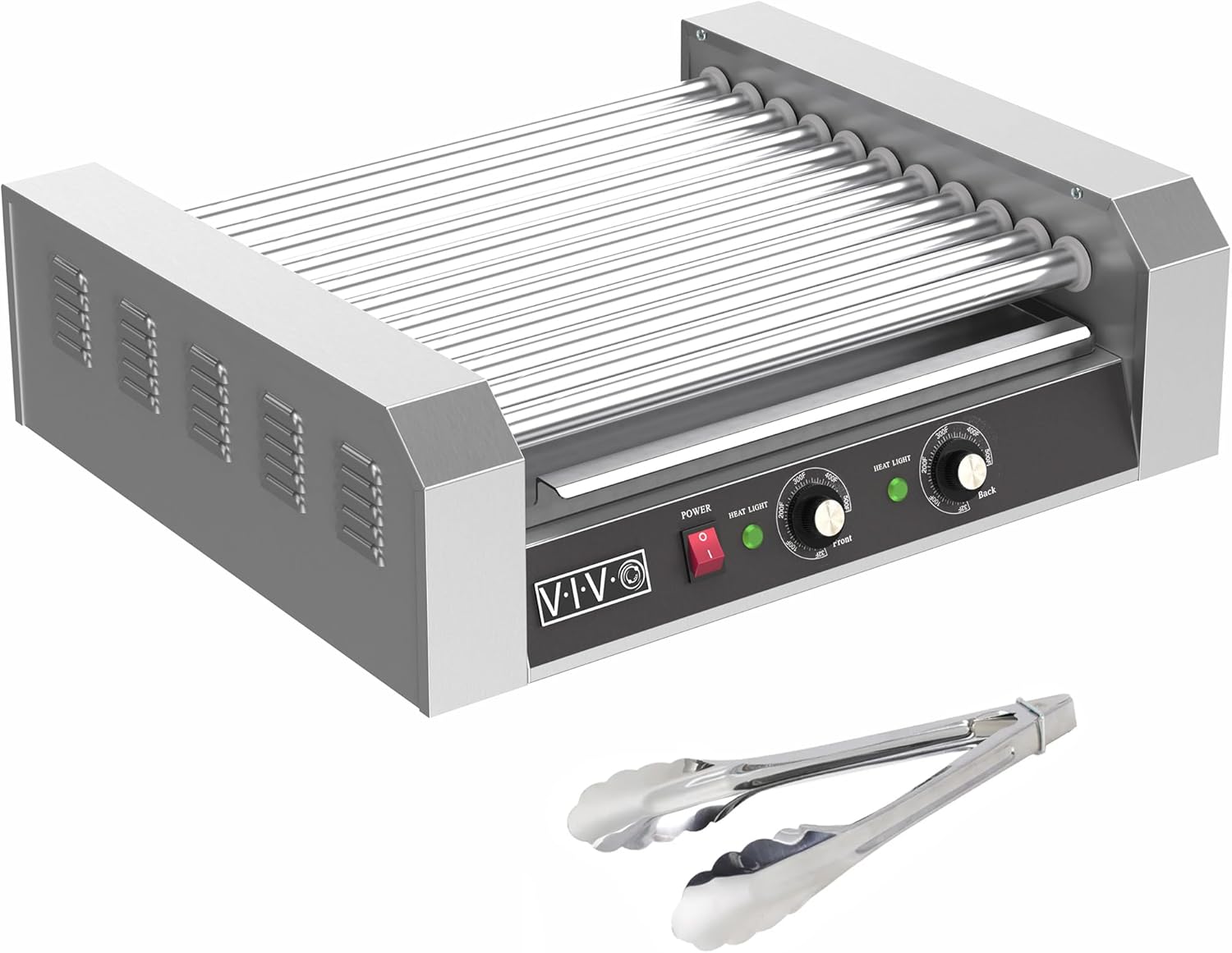 VIVO Electric Hot Dog Roller Grill Warmer for 30 Hot Dogs