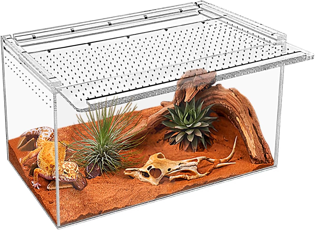Reptile Terrarium for Snakes, Tarantulas, and More Pets