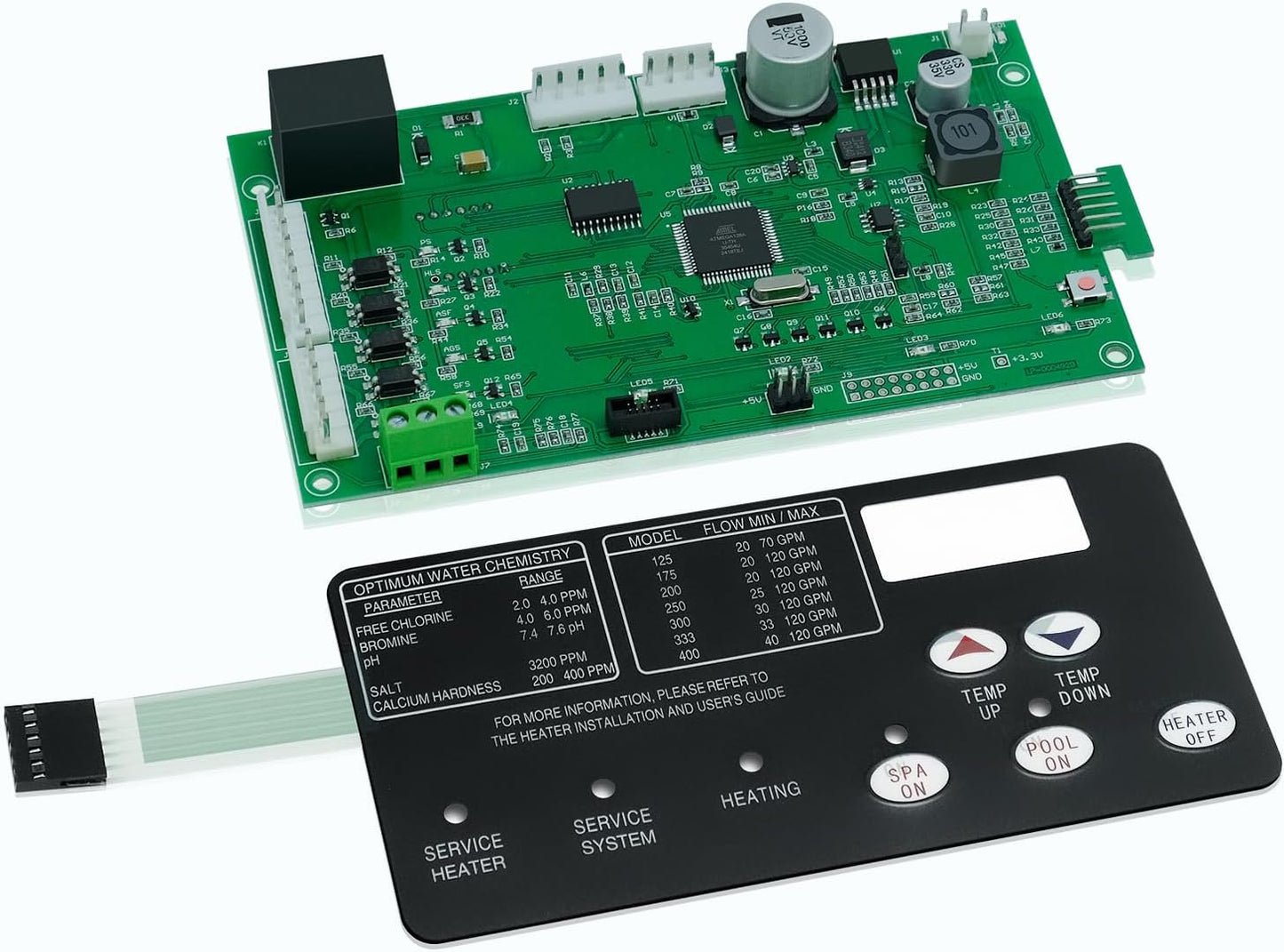 42002-0007S Pool Heater Control Board Kit for Mastertemp Heaters