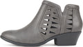 Soda CHANCE Womens Perforated Cut Out Stacked Block Heel (Style HMD8)