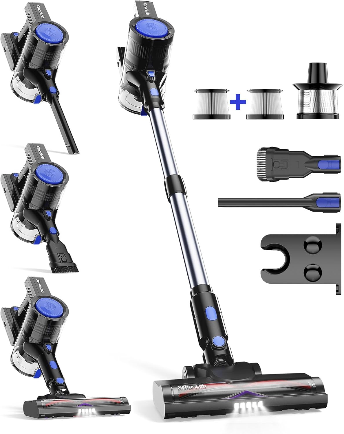 Cordless Vacuum Cleaner with 45KPA Suction for Home Cleaning