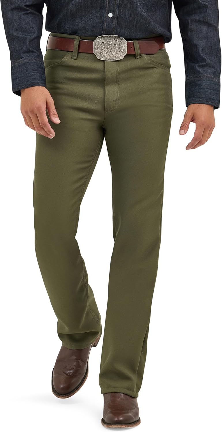 Wrangler Men's Wrancher Dress Jean for Ultimate Comfort and Style