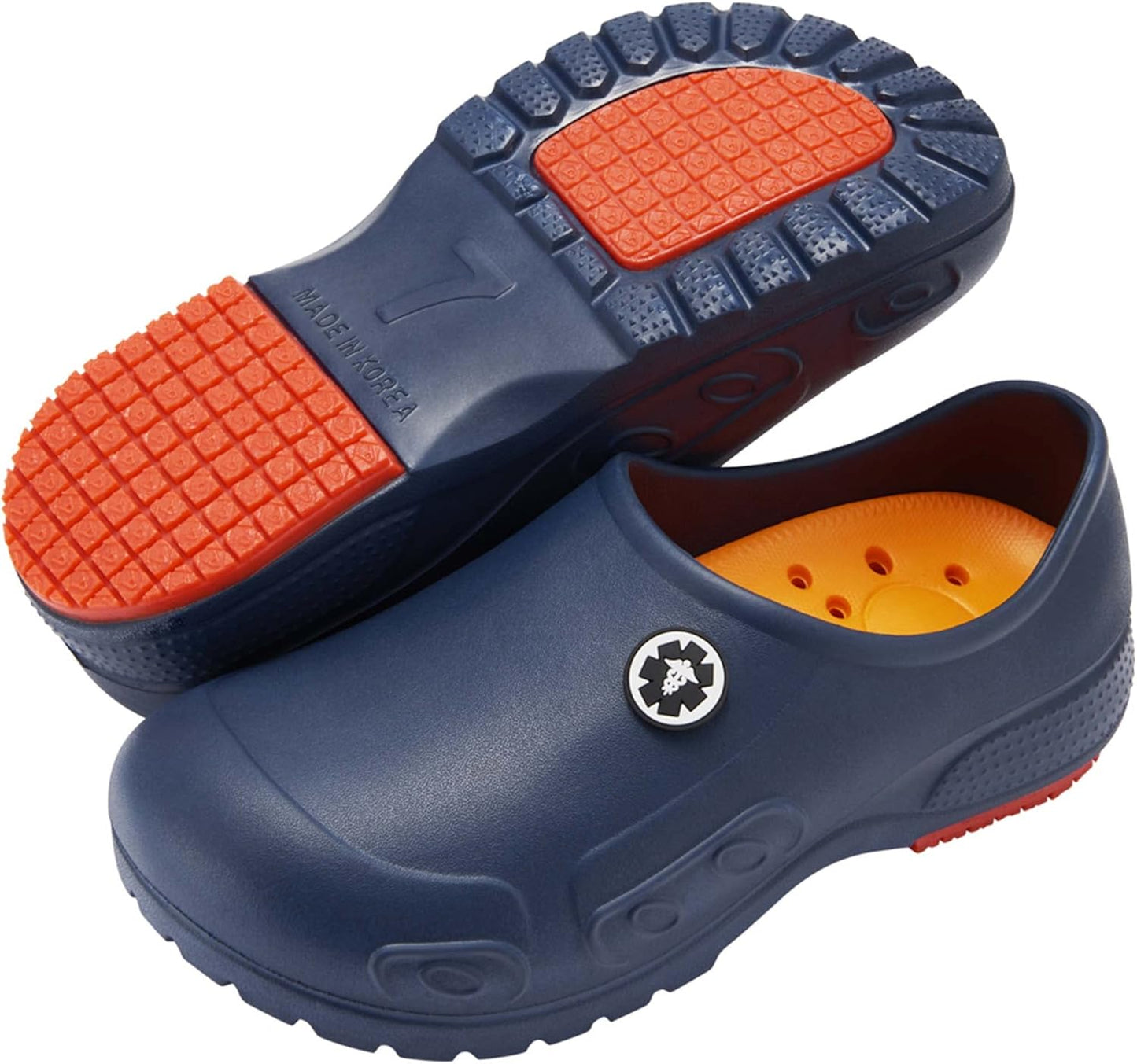 YUNGPRIME Slip-Resistant Work Shoes for Men and Women