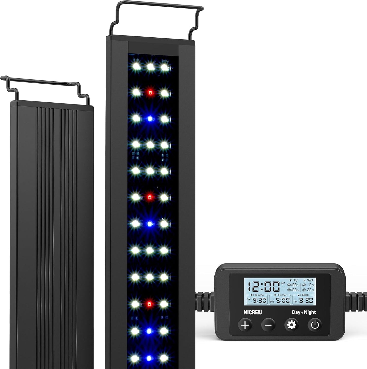 NICREW C10 Plants LED Aquarium Light for 24-30 in Tanks