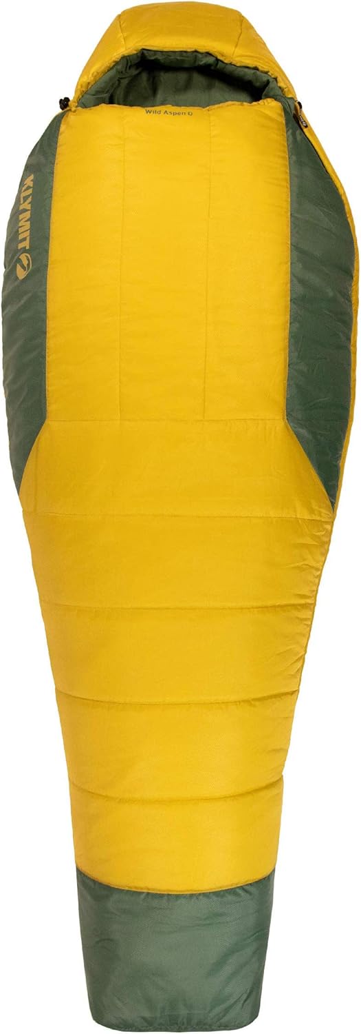 Klymit Wild Aspen Lightweight Mummy Sleeping Bag for Cold Weather