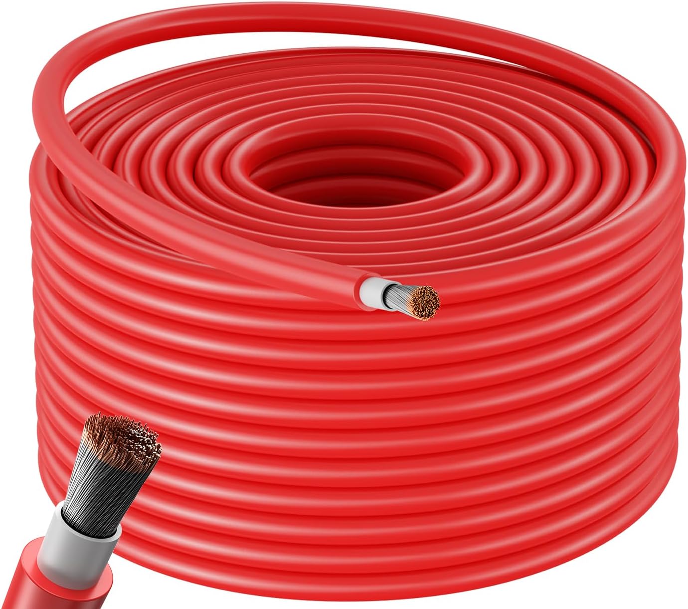 100FT 10AWG Solar Panel Cable for Outdoor Use - Durable & Flexible
