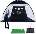 Improve Your Swing with 10x7ft Golf Net Set
