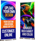 33x81 in Custom Retractable Banner Stand - Ready in 1 Day
