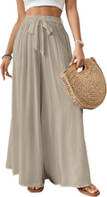 Bsubseach Wide Leg Palazzo Pants Women High Waisted - Flowy Summer