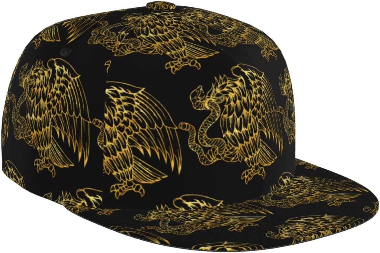 Adjustable Snapback Black Gaming Cap - Zusolf