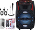 8 Inch Wireless Portable Party Bluetooth Speaker - Portable PA