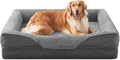 INVENHO Orthopedic Dog Bed for Large Dogs with Memory Foam