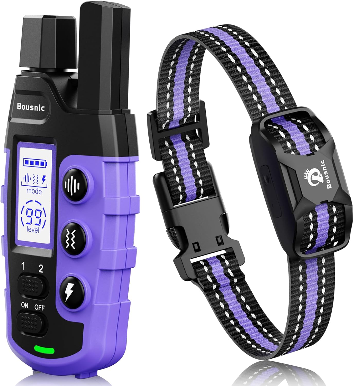 Bousnic Dog Shock Collar - Effective Training for All Dogs