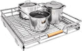 Pull out Cabinet Organizer 18in W x 21in D - Smooth Full-Extension