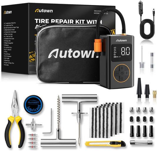 Ultimate 54PC Flat Tire Repair Kit - AUTOWN
