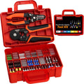 Ferrule Crimping Tool Kit with 24 Sizes and 1435 PCS - Reliable