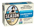 Season Sardines in Water Skinless & Boneless - High Protein Keto Snack